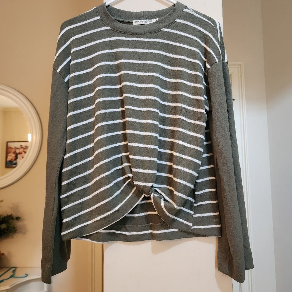 Striped Long Sleeve‎ Top